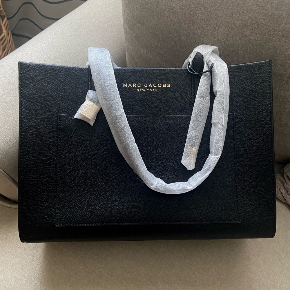 leather marc jacobs tote bag